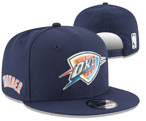 Oklahoma City Thunder Stitched Snapback Hats 006